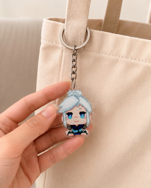 Jett Acrylic Keychain