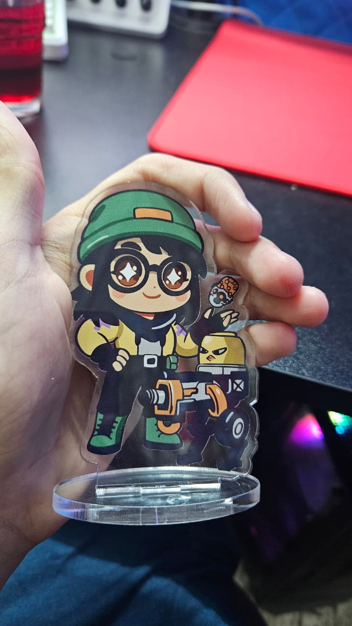 Killjoy Valorant Action Figure | Gift for Gamers & Gifts for PC