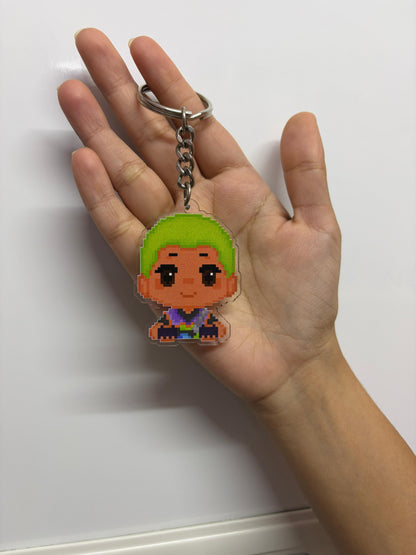 Gekko Acrylic Keychain