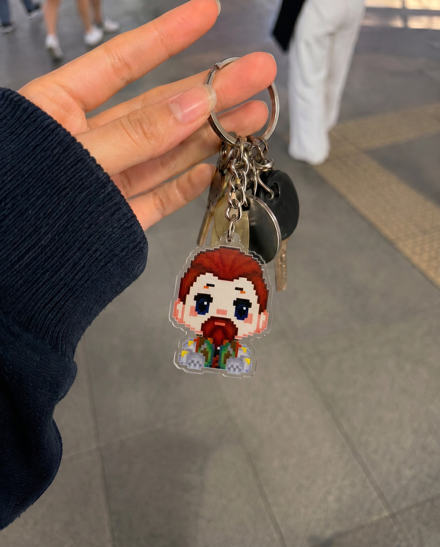 Breach Acrylic Keychain