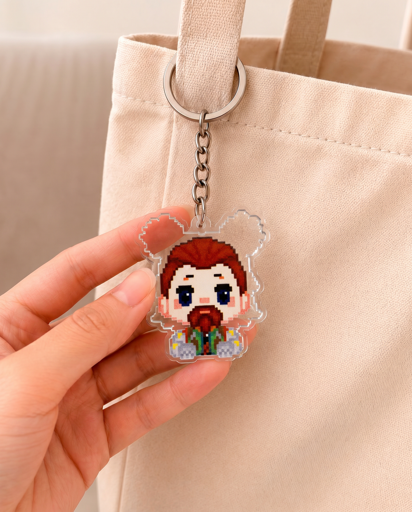 Breach Acrylic Keychain