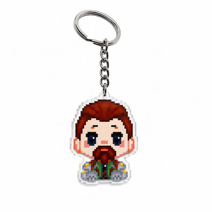 Breach Acrylic Keychain