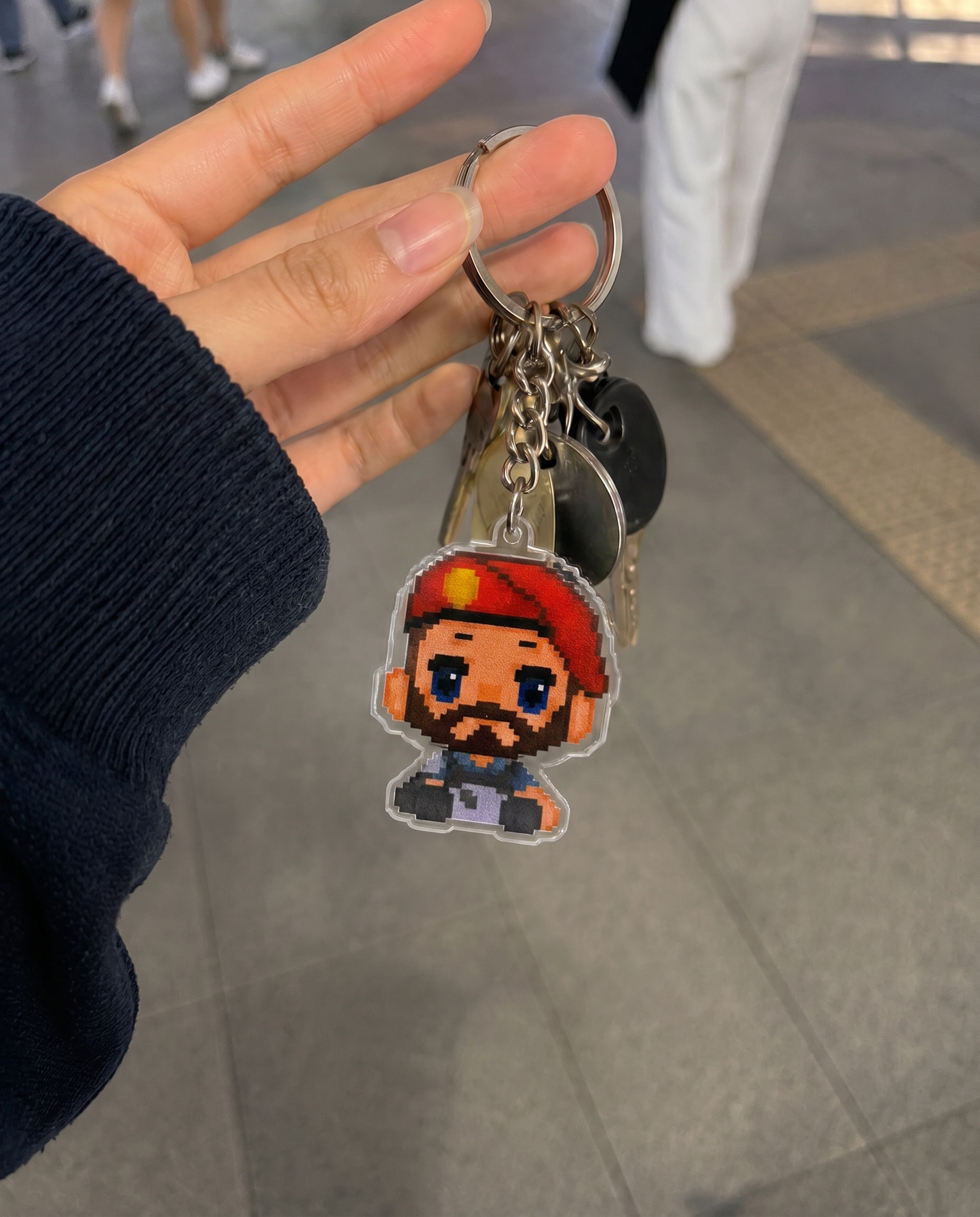 Brimstone Acrylic Keychain