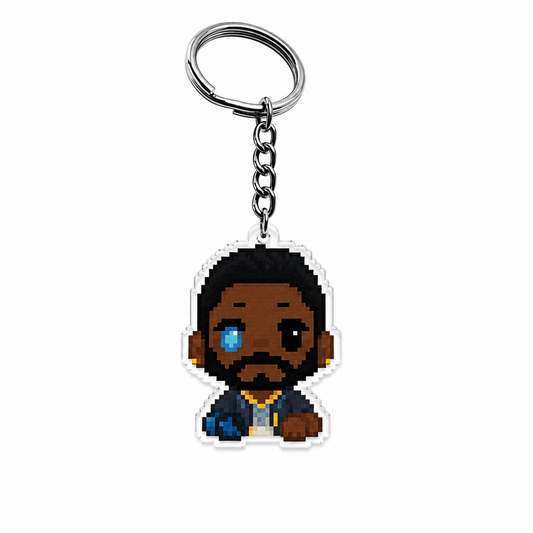 Veto Acrylic Keychain