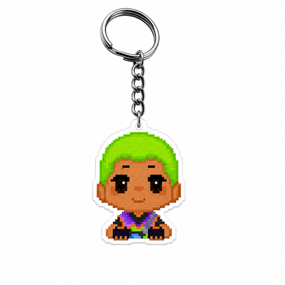 Gekko Acrylic Keychain
