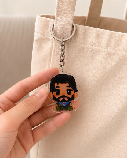 Harbor Acrylic Keychain