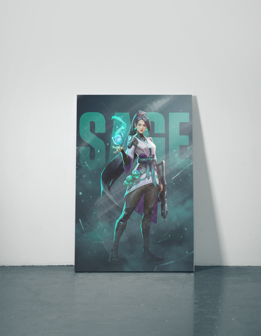 Your Duty is Not Over: Sage Metal Poster — Premium Wall Art