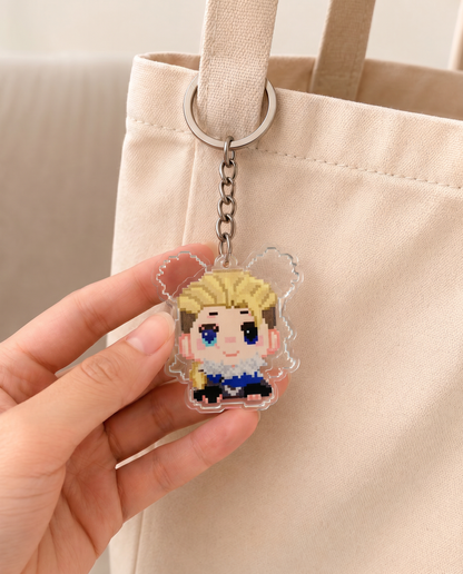 Sova Acrylic Keychain